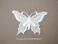 アンティーク 蝶々のモチーフ 
