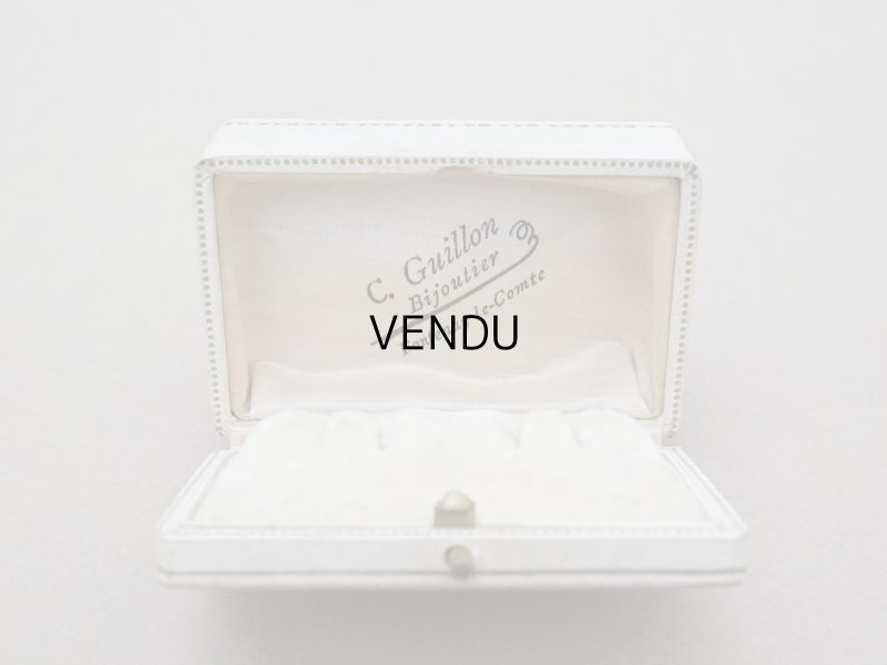 画像6: アンティーク 初聖体のジュエリーボックス 金彩入り オフホワイト