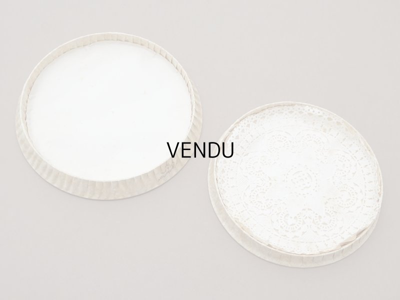 画像6: 1955年 アンティーク 天使&薔薇のリース バテムのお菓子箱 (M)