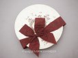 画像1: 1955年 アンティーク 天使＆薔薇のリース バテムのお菓子箱 (M) (1)