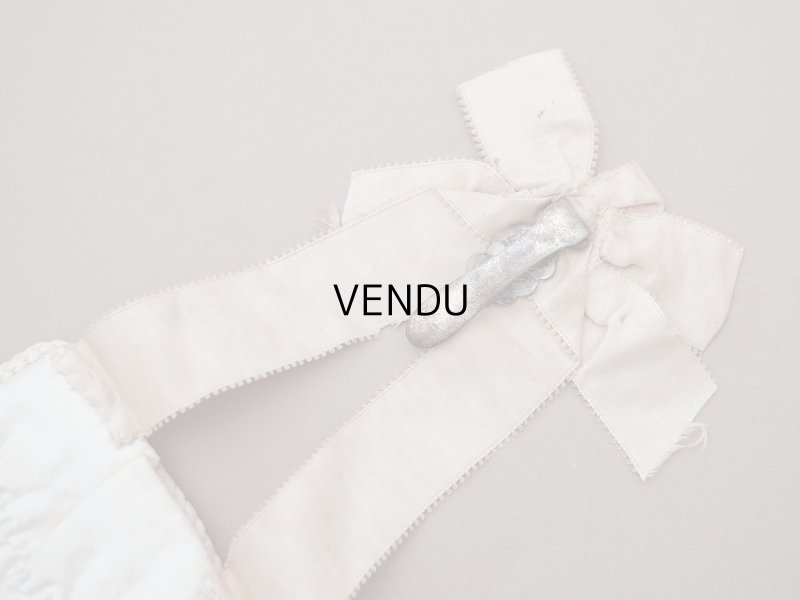 画像6: 1900年頃 アンティーク シルク製 初聖体のオモニエール パウダーピンク