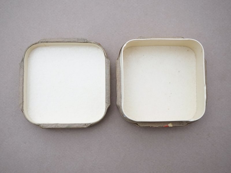 画像6: アンティーク 薔薇＆リボンのガーランド パウダーボックス ルーブル百貨店 POUDRE DE RIZ REINE DES SENTEURS - GRANDS MAGASINS DU LOUVRE PARIS -