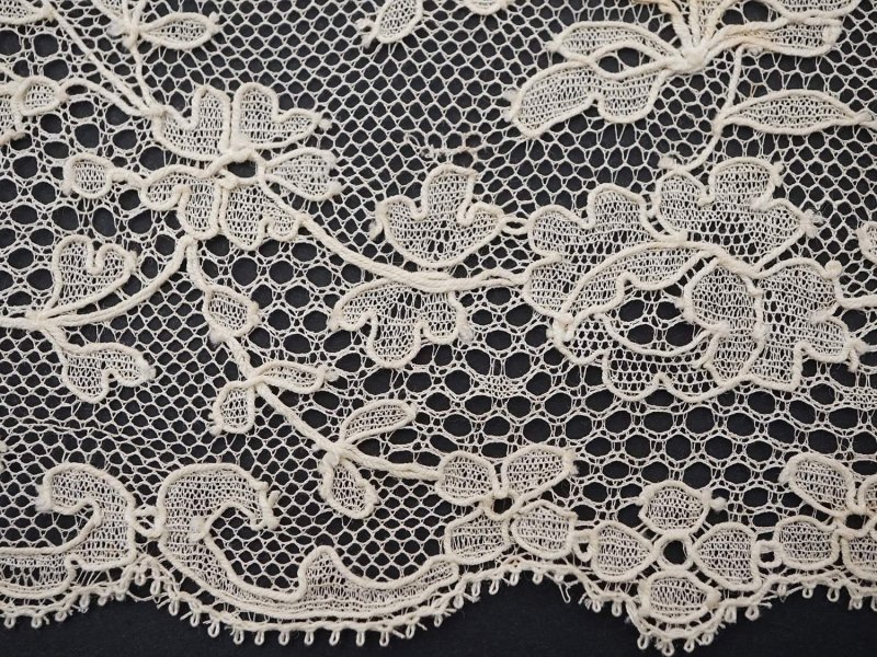 画像6: アンティーク 幅広 ニードルレースのサンプラー ラベル付き  20×34cm