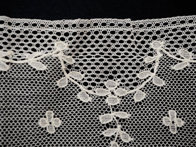 画像7: アンティーク 幅広 ニードルレースのサンプラー ラベル付き  20×34cm