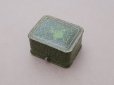 画像5: アンティーク リングボックス 金彩入り グリーン ジュエリーボックス 