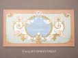 画像1: アンティーク ソープラベル 薔薇のガーランド FLEURS D'AVRIL - ERIZMA PARIS -　 (1)