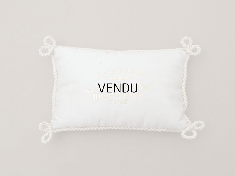 画像5: 19世紀末 アンティーク シルク製クッション ウエディング用バスケットの専門店 Corbeille de Mariage - MAISON SAINTIN TOURS -