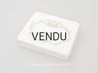 アンティーク 『マルキーズ・ ドゥ・セヴィニエ』　ドラジェのお菓子箱 バテム BAPTEME 16 JUILLET 1955 - MARQUISE DE SEVIGNE PARIS -