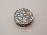 19世紀 アンティーク お菓子箱 果実と花 