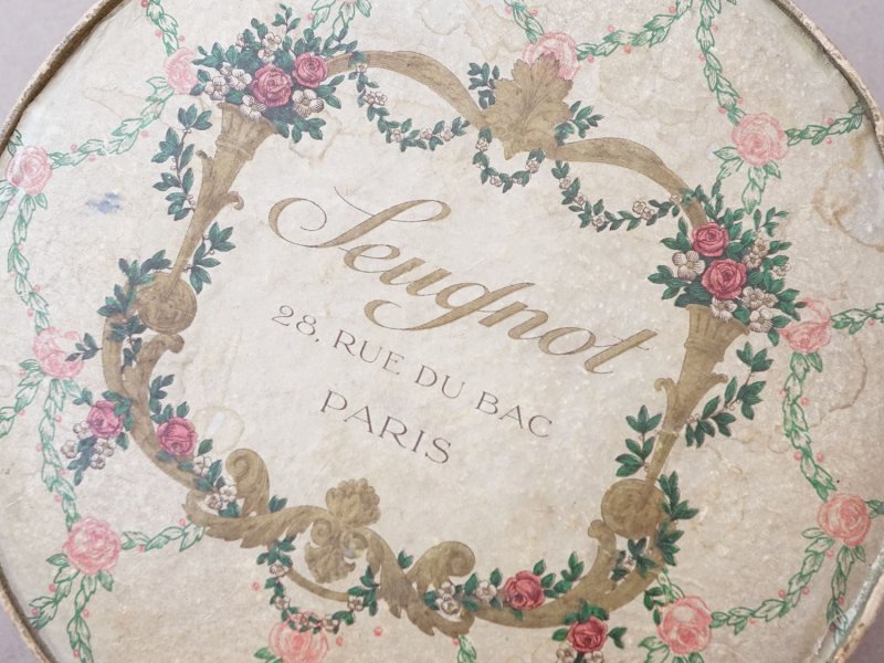 画像5: 1900年頃 アンティーク お菓子箱 - SEUGNOT PARIS -