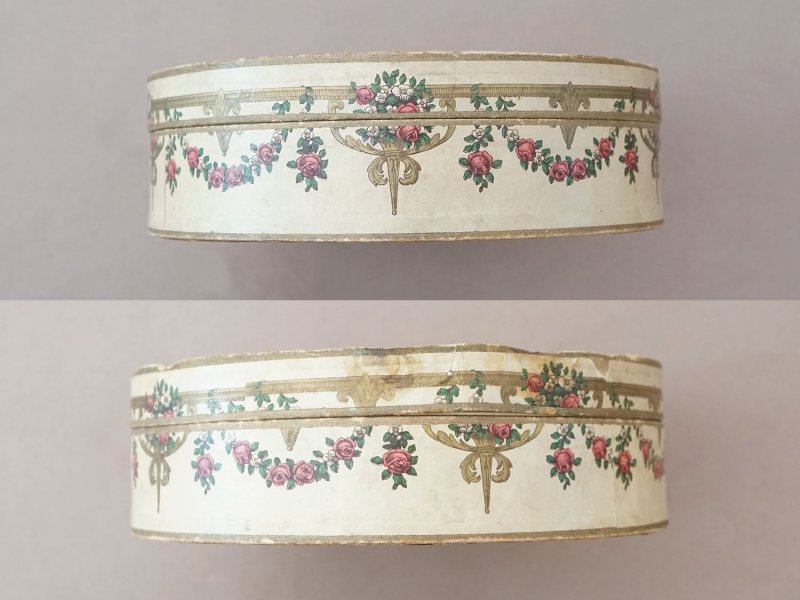 画像7: 1900年頃 アンティーク お菓子箱 - SEUGNOT PARIS -