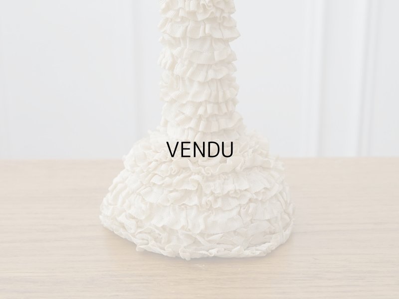 画像5: アンティーク エクリュのフリル ハットスタンド 