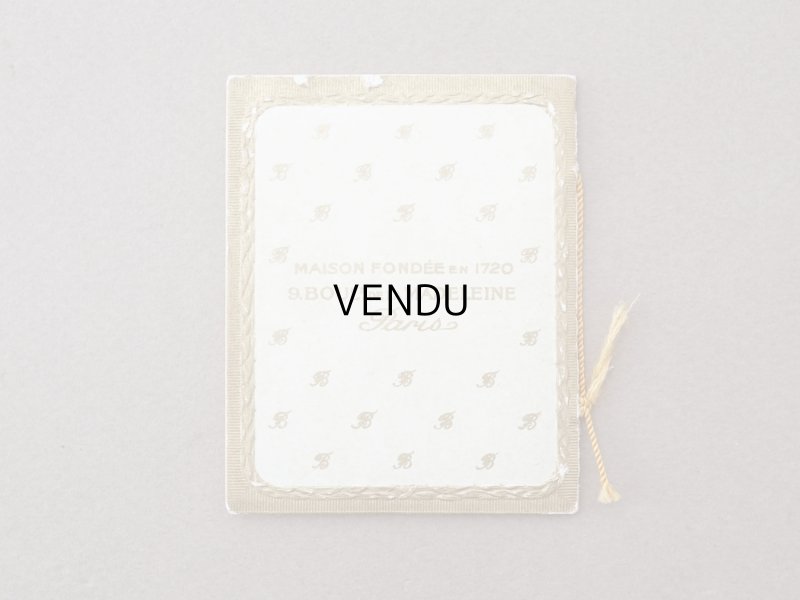 画像3: 1911年 アンティーク ショコラティエの小さなカレンダーのカルネ  - AU FIDELE BERGER PARIS -