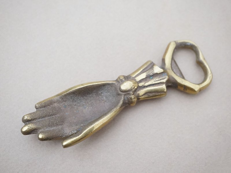 画像3: アンティーク ハンドモチーフの栓抜き