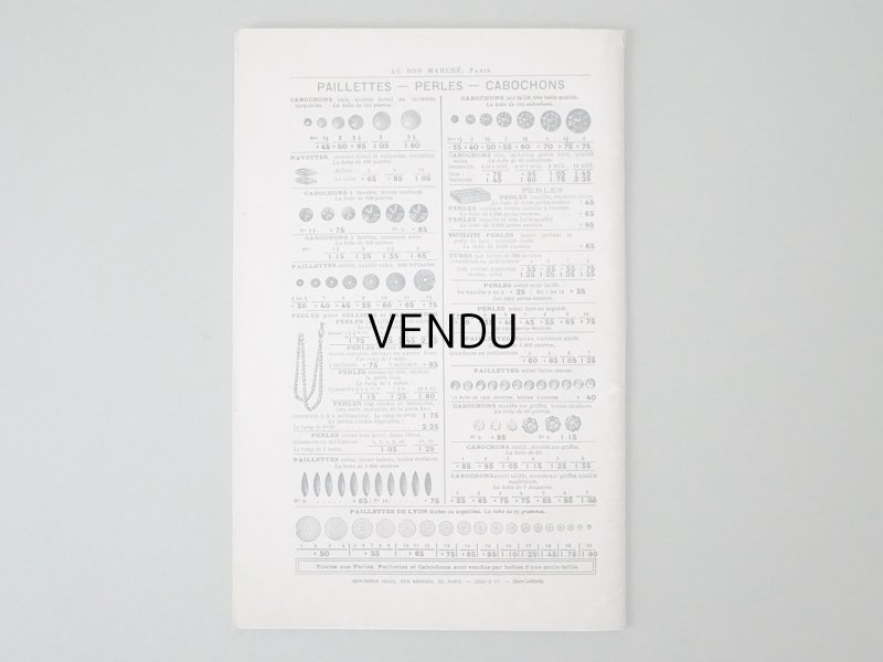 画像2: アンティーク クロモ 花の妖精と花占い PAS DU TOUT! NOT AT ALL - AUX STATUES DE ST-JAQUES -