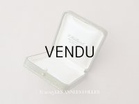 アンティーク ジュエリーボックス 金彩入り グリーン 