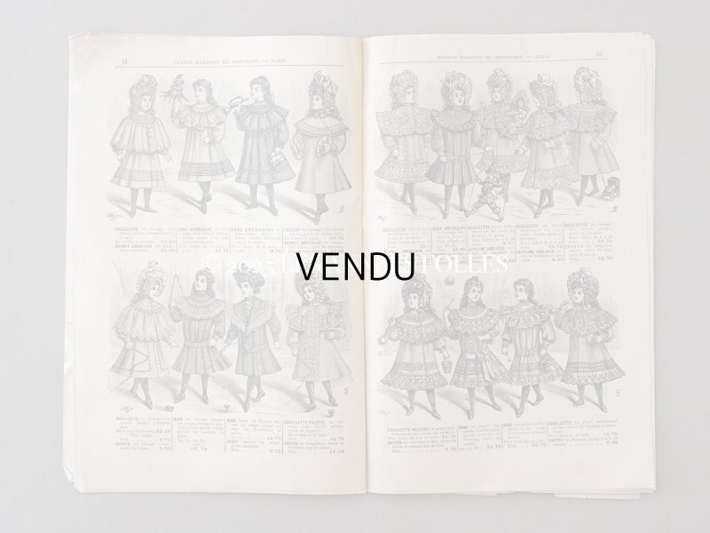 画像10: 1903年 アンティーク プランタン百貨店のカタログ CATALOGUE SPECIAL BLANC - GRANDS MAGASINS DU PRINTEMPS - 