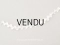 アンティーク オフホワイトのトリム  8mm幅 