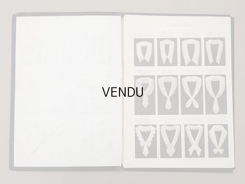 画像9: 1931年 アンティーク リボン＆レース＆刺繍のカタログ RUBANS & BRODERIES & DENTELLES & PASSEMENTERIES BOUTONS HAUTE NOUVEAUTE PARIS ETE 1931