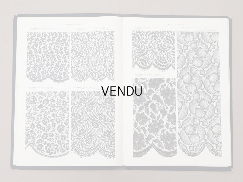 画像12: 1931年 アンティーク リボン＆レース＆刺繍のカタログ RUBANS & BRODERIES & DENTELLES & PASSEMENTERIES BOUTONS HAUTE NOUVEAUTE PARIS ETE 1931