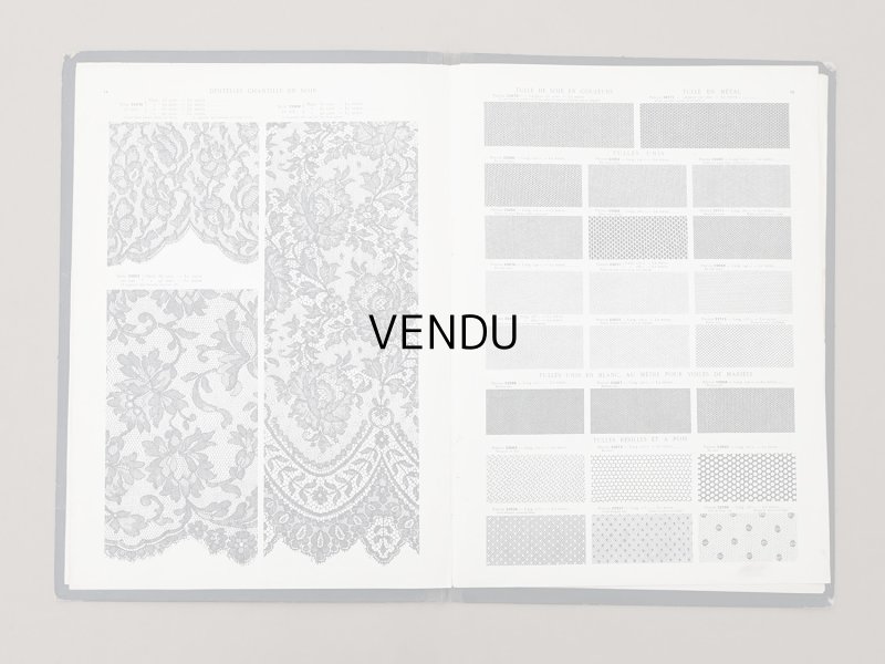 画像14: 1931年 アンティーク リボン＆レース＆刺繍のカタログ RUBANS & BRODERIES & DENTELLES & PASSEMENTERIES BOUTONS HAUTE NOUVEAUTE PARIS ETE 1931