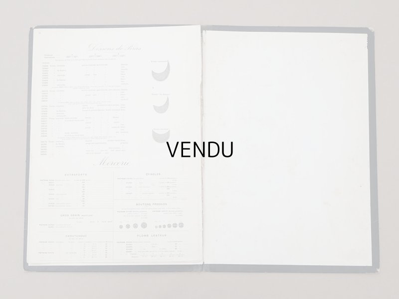 画像17: 1931年 アンティーク リボン＆レース＆刺繍のカタログ RUBANS & BRODERIES & DENTELLES & PASSEMENTERIES BOUTONS HAUTE NOUVEAUTE PARIS ETE 1931