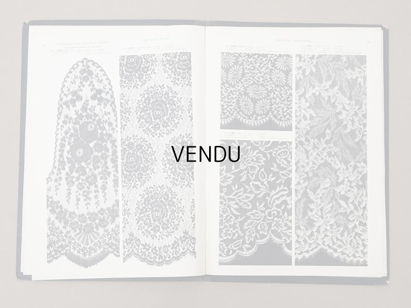 画像13: 1931年 アンティーク リボン＆レース＆刺繍のカタログ RUBANS & BRODERIES & DENTELLES & PASSEMENTERIES BOUTONS HAUTE NOUVEAUTE PARIS ETE 1931