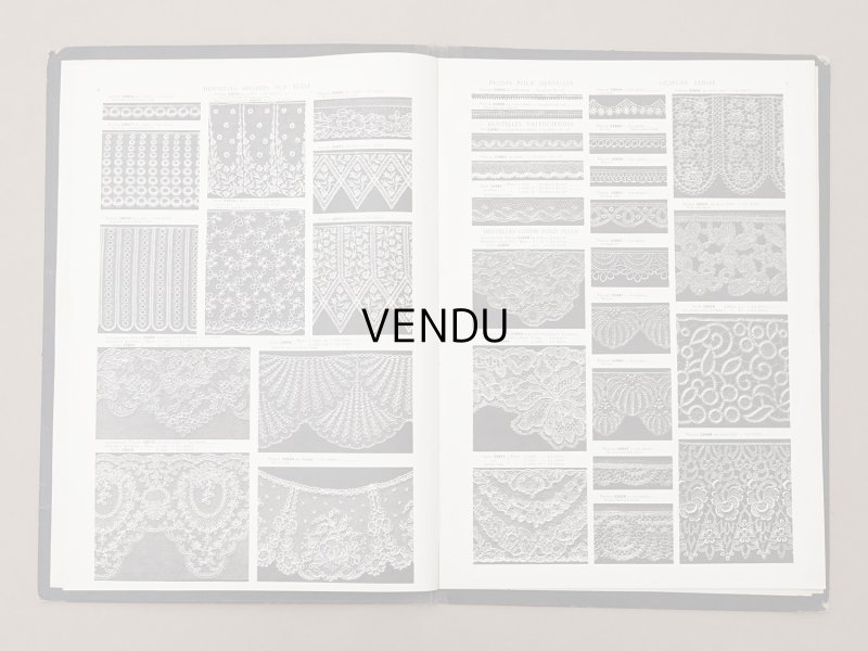 画像11: 1931年 アンティーク リボン＆レース＆刺繍のカタログ RUBANS & BRODERIES & DENTELLES & PASSEMENTERIES BOUTONS HAUTE NOUVEAUTE PARIS ETE 1931