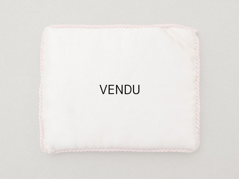 画像5: アンティーク  シルク製 サシェ 香り袋 小さなクッション パウダーピンク - A LA COUR BATAVE -