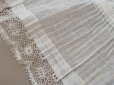 画像6: 1900年頃 アンティーク 幅広 ドレスの裾  プリーツ入り レース付き 2.9m 幅18cm