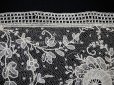画像15: 【セール対象外】【クーポン対象外】19世紀末  アンティーク 幅広14〜15cm ポワンドローズ ニードルレース 3.4m ポワンドガーズ『ポワン・ド・ガーズ』『ポワン・ド・ローズ』 