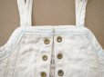 画像3: アンティーク 水色の縁取り ドール用 コルセット CORSET F.P.