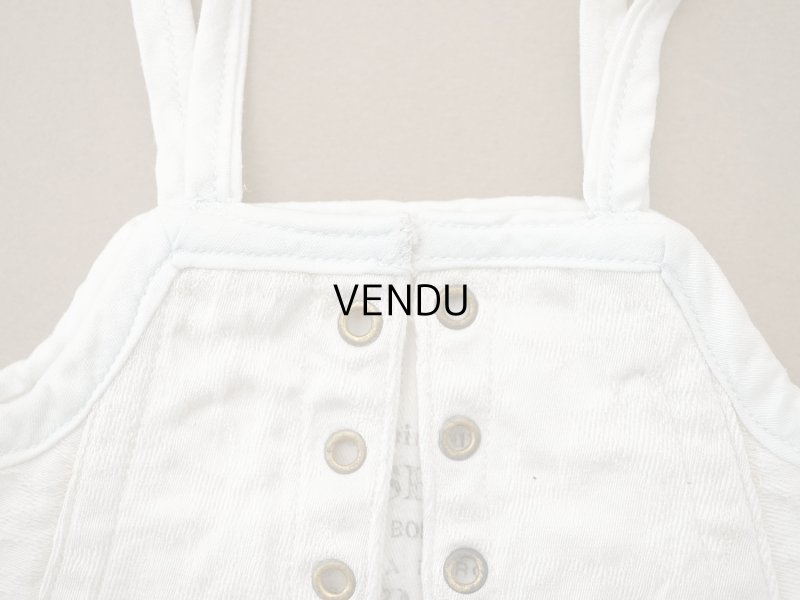 画像3: アンティーク 水色の縁取り ドール用 コルセット CORSET F.P.