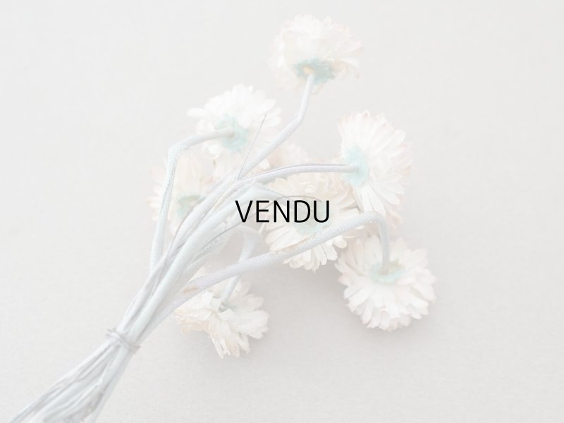 画像6: アンティーク デイジーの布花 