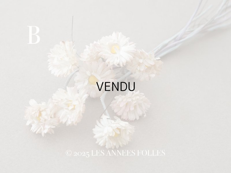 画像7: アンティーク デイジーの布花 