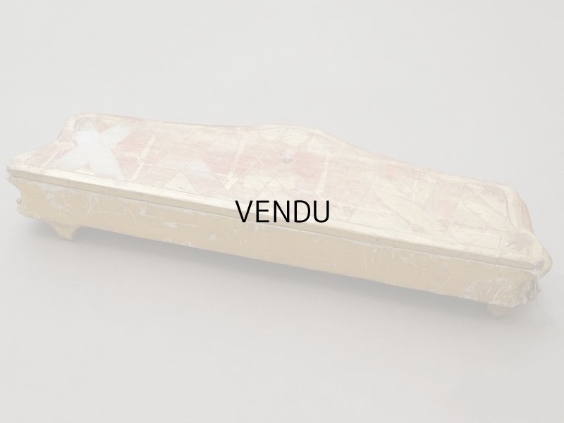 画像13: 19世紀末 アンティーク 木製の大きな台座 ロカイユ装飾