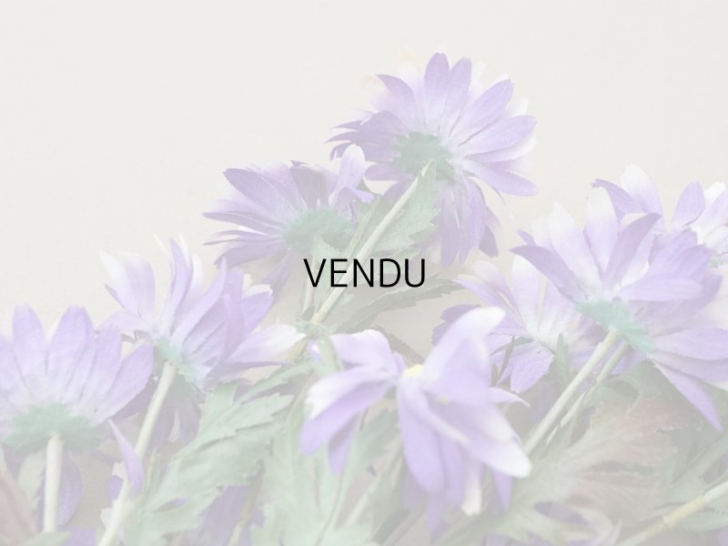 画像4: アンティーク 大きなブーケ クリザンテム 布花 ラベル付