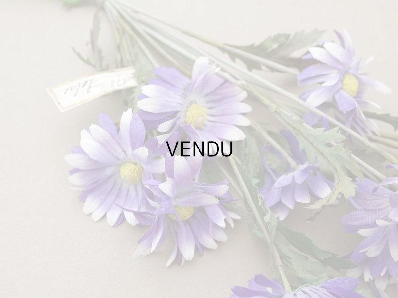 画像7: アンティーク 大きなブーケ クリザンテム 布花 ラベル付