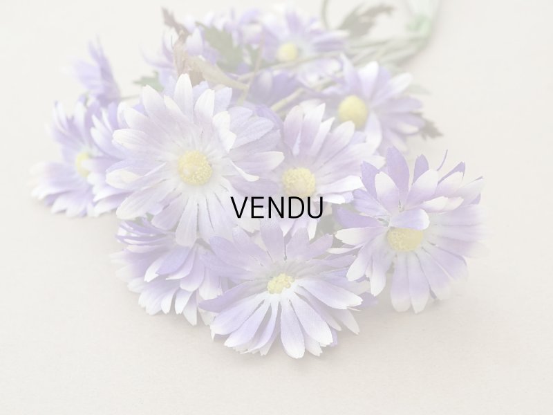 画像6: アンティーク 大きなブーケ クリザンテム 布花 ラベル付