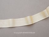 アンティーク シルクリボン アイボリー グログラン 3.9m 2.8cm幅