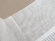 画像2: アンティーク 幅広 ドレスの裾  プリーツ入り レース付 1.3m 20.2cm幅 コットンオーガンジー (2)