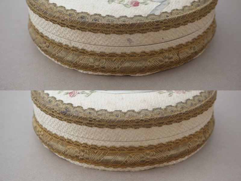 画像9: アンティーク 薔薇&リボンのガーランドのお菓子箱