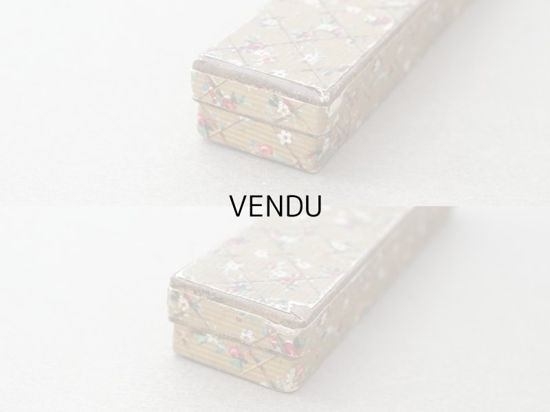 画像4: アンティーク 花模様のジュエリーボックス 