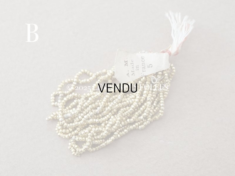 画像6: 【セール対象外】【クーポン対象外】アンティーク カット入り メタルビーズ シャンパンゴールド メタル製 ビーズ A.M. 5