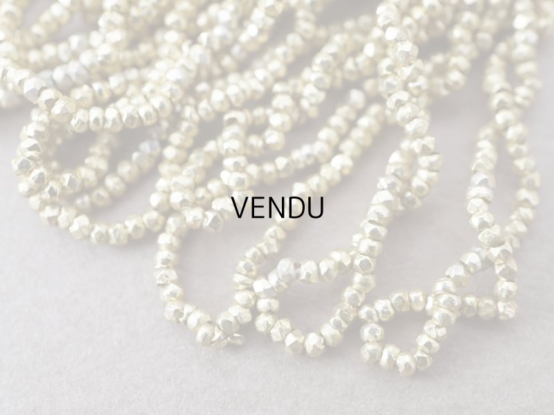 画像7: 【セール対象外】【クーポン対象外】アンティーク カット入り メタルビーズ シャンパンゴールド メタル製 ビーズ A.M. 5