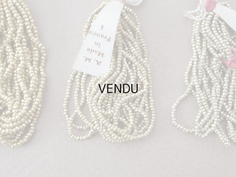 画像10: 【セール対象外】【クーポン対象外】アンティーク カット入り メタルビーズ スモーキーシャンパンゴールド メタル製 ビーズ A.M. 4