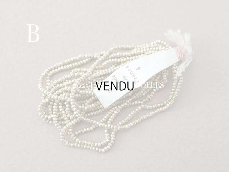 画像6: 【セール対象外】【クーポン対象外】アンティーク カット入り メタルビーズ スモーキーシャンパンゴールド メタル製 ビーズ A.M. 4