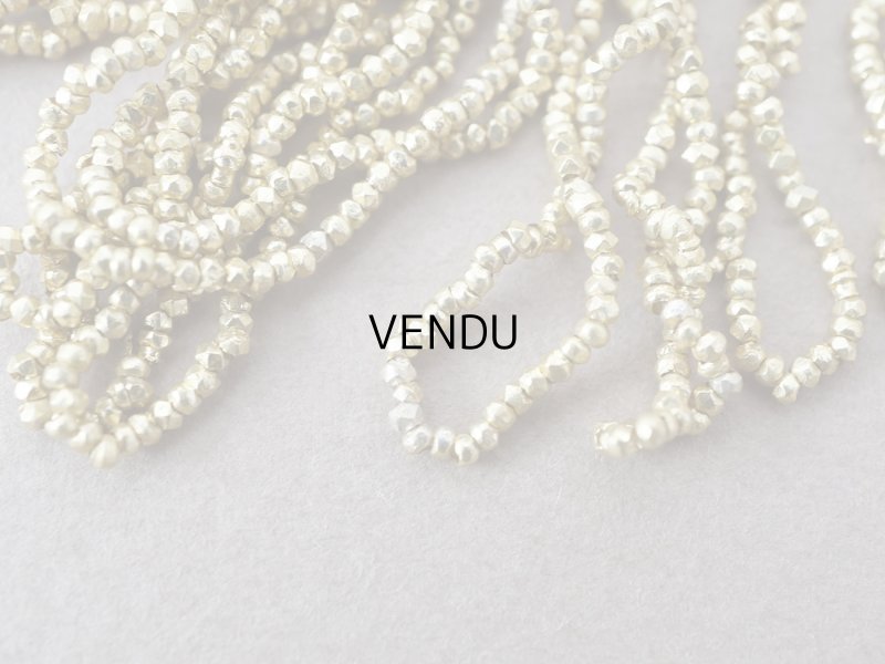 画像4: 【セール対象外】【クーポン対象外】アンティーク カット入り メタルビーズ シャンパンゴールド メタル製 ビーズ A.M. 5