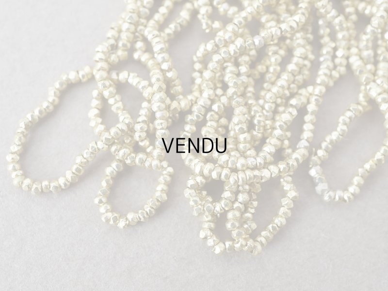 画像5: 【セール対象外】【クーポン対象外】アンティーク カット入り メタルビーズ シャンパンゴールド メタル製 ビーズ A.M. 5