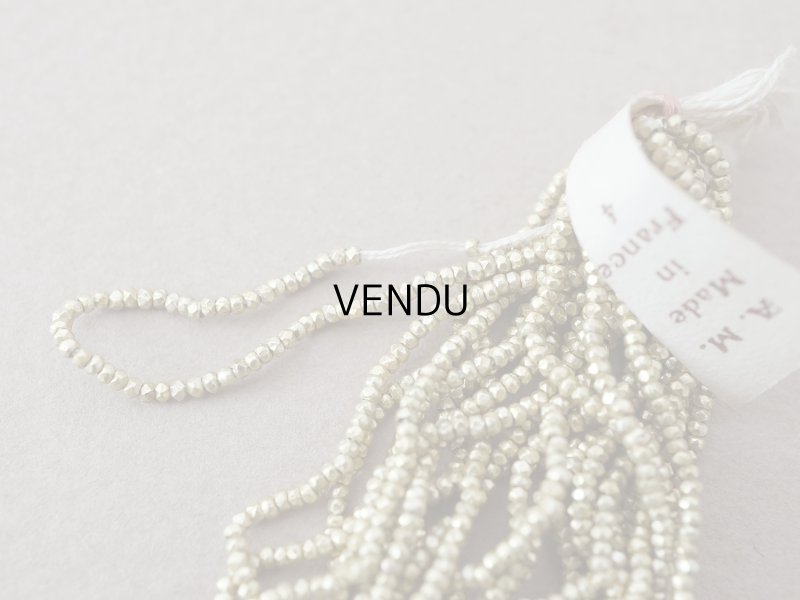 画像5: 【セール対象外】【クーポン対象外】アンティーク カット入り メタルビーズ スモーキーシャンパンゴールド メタル製 ビーズ A.M. 4